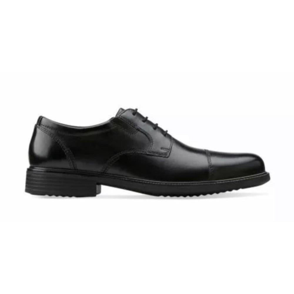 Bostonian Flexlite Clarks Bardwell Limit Wide Shoe - Picture 2 of 11